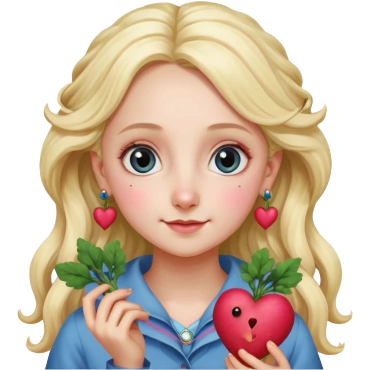 Luna Lovegood heart emoji