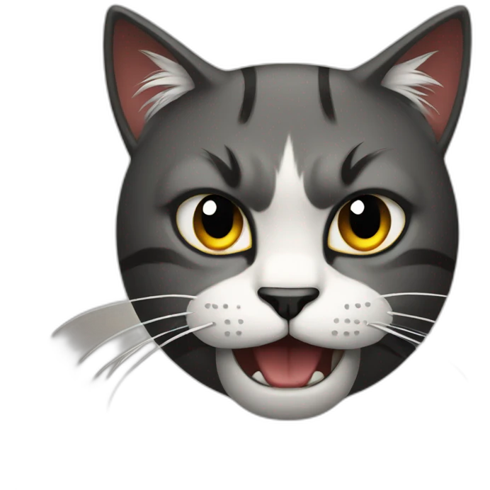 Angry cat emoji