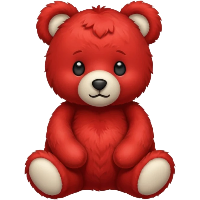 red teddy  emoji