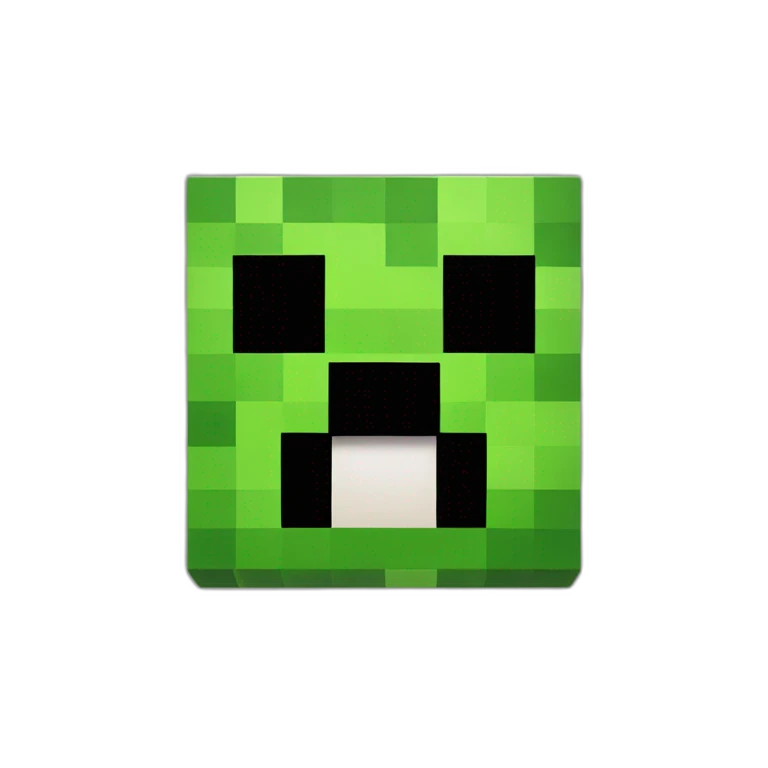 Minecraft creeper emoji
