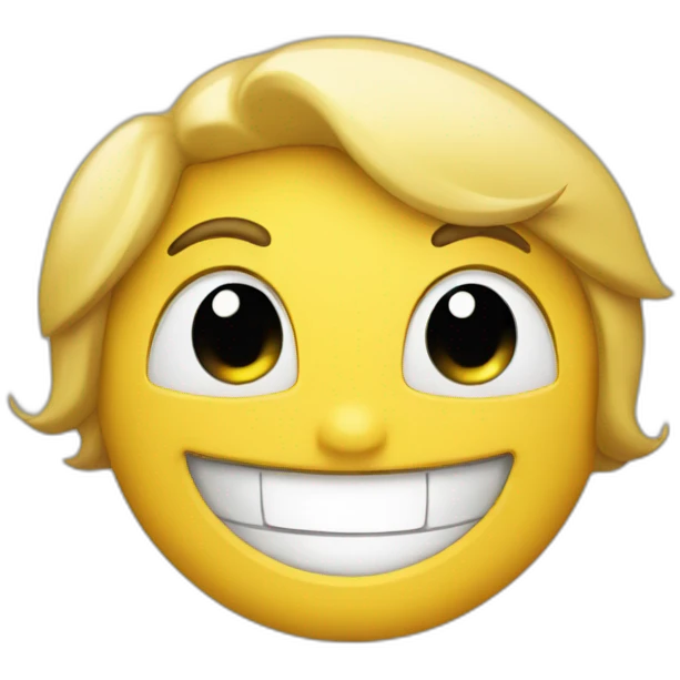super smile emoji