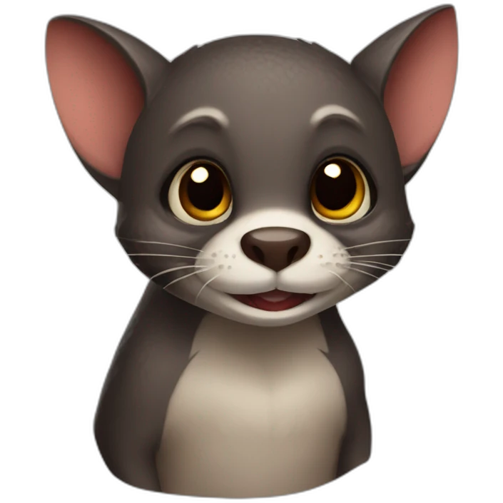 bat otter jackel emoji