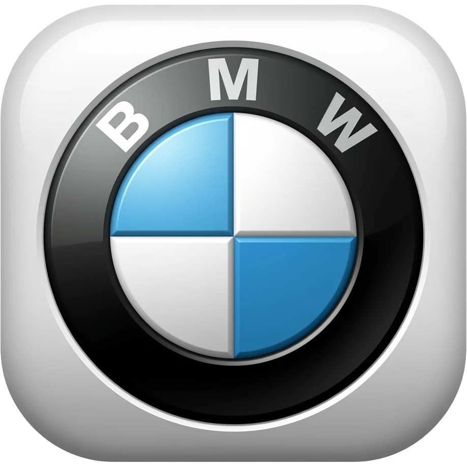 𝑩𝑴𝑾☢⬜🟦🟥 emoji