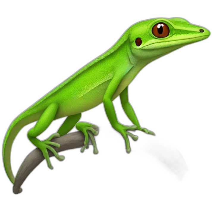 Green Anole emoji
