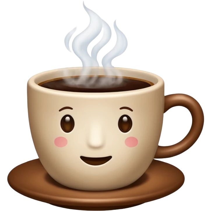 autumn coffee cup emoji