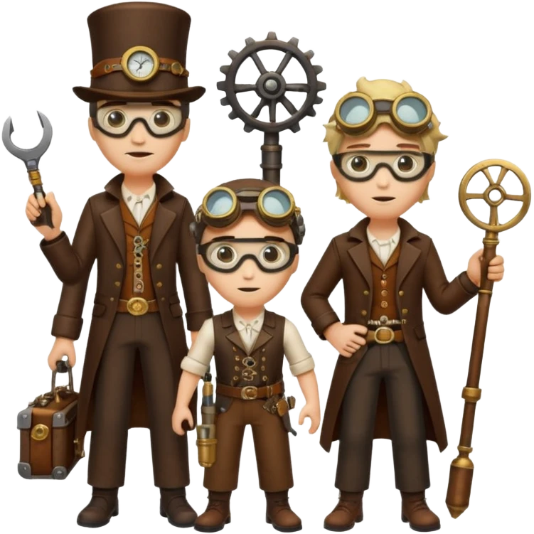 Steampunk Inventors emoji