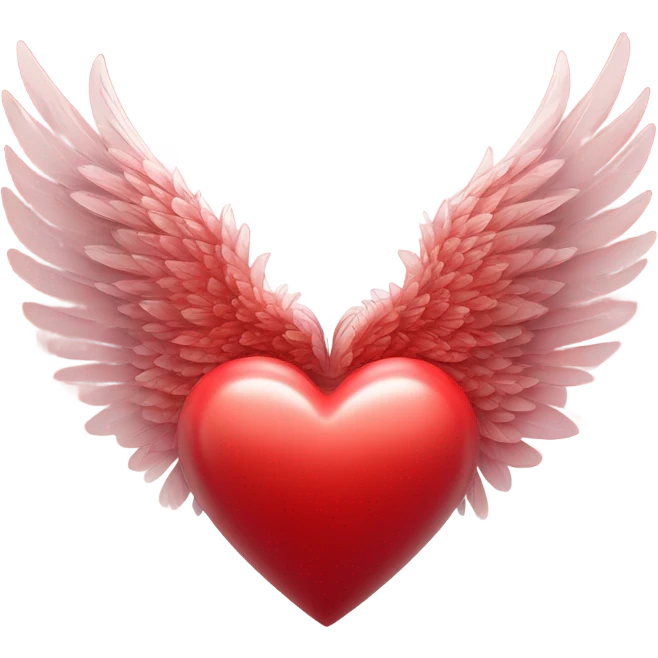 heart with angel wings emoji