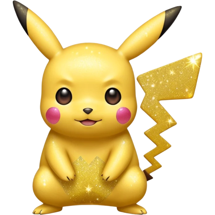 glitter pokemon pikachu emoji