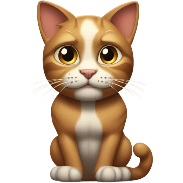 Cat with muscles emoji