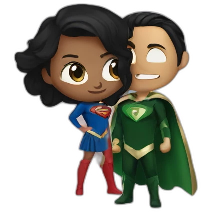 superwoman and loki emoji