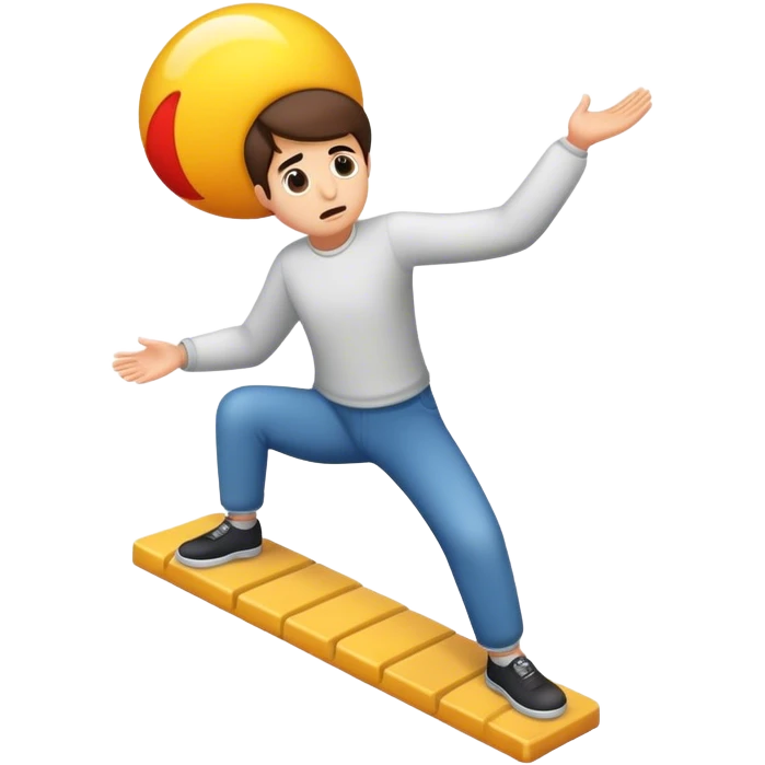 represents an impossible thing to do emoji