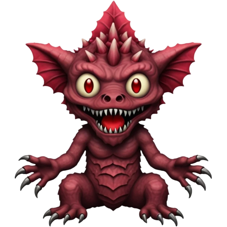 maak een emojie van de demogorgean van stranger things  emoji