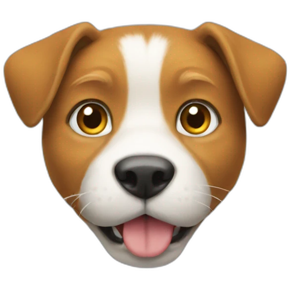 Un chat avec un chien emoji