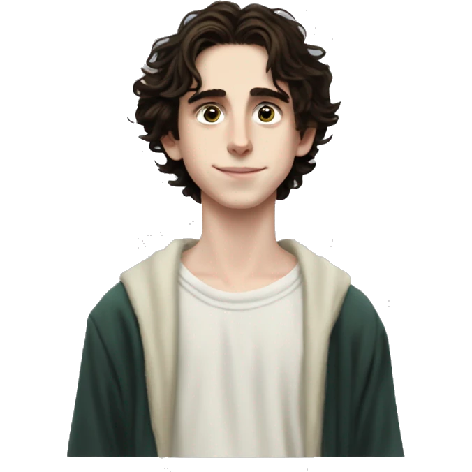 Timothée Chalamet and Spirited Away emoji