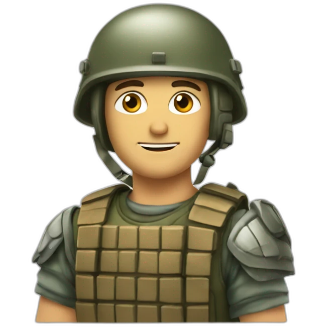 soldat romain avec casque emoji