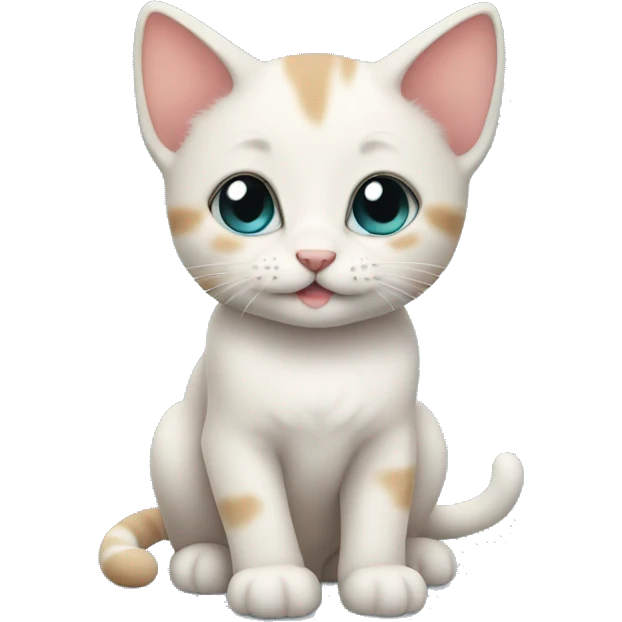 cute kitten emoji