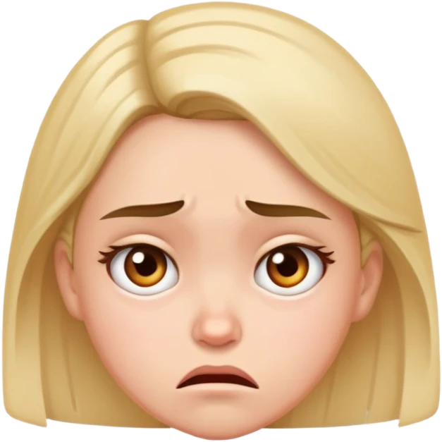 offended girl emoji