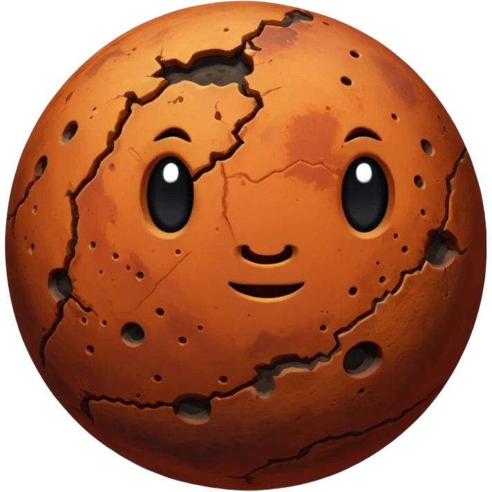 mars planet emoji