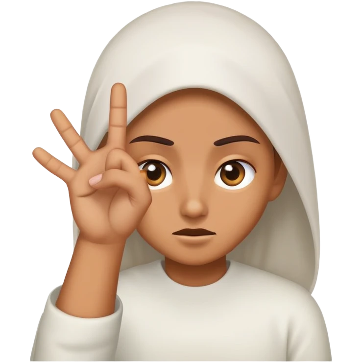 Eye roll middle finger  emoji