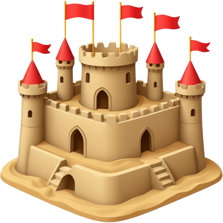 sand Moat castle emoji
