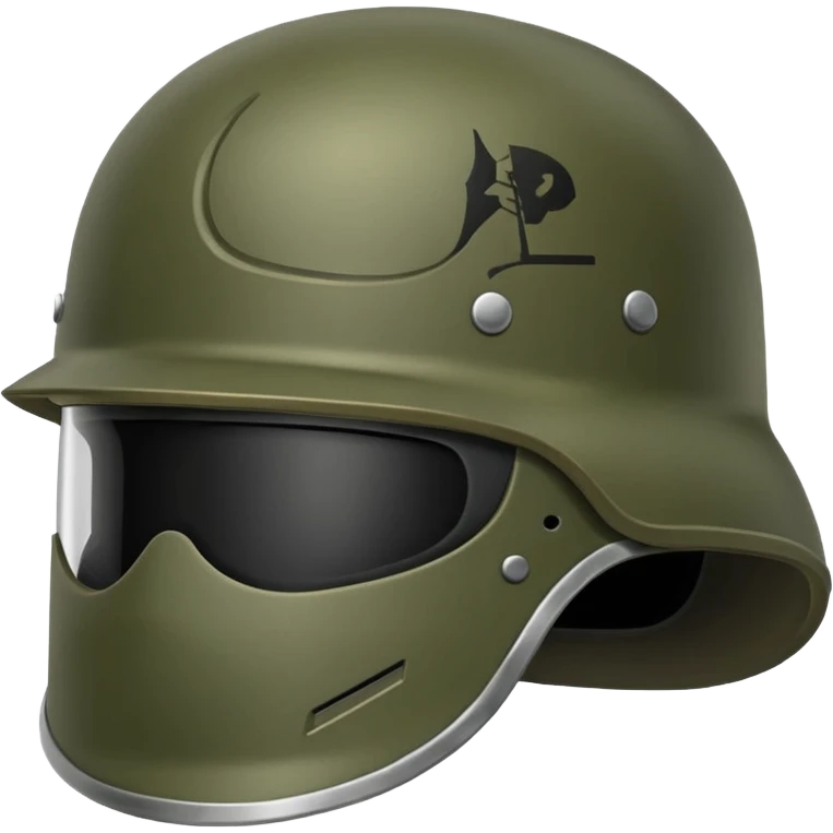 military helmet emoji