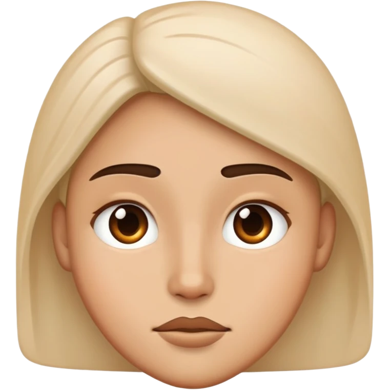 We listen and we dont judge face emoji