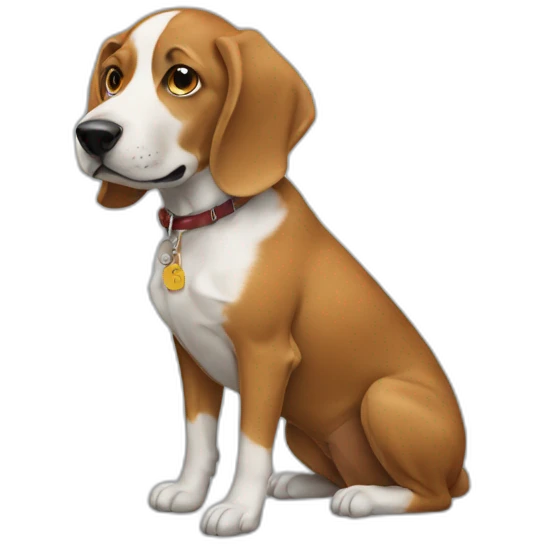 Dog wearing Travis Scott shoes  emoji