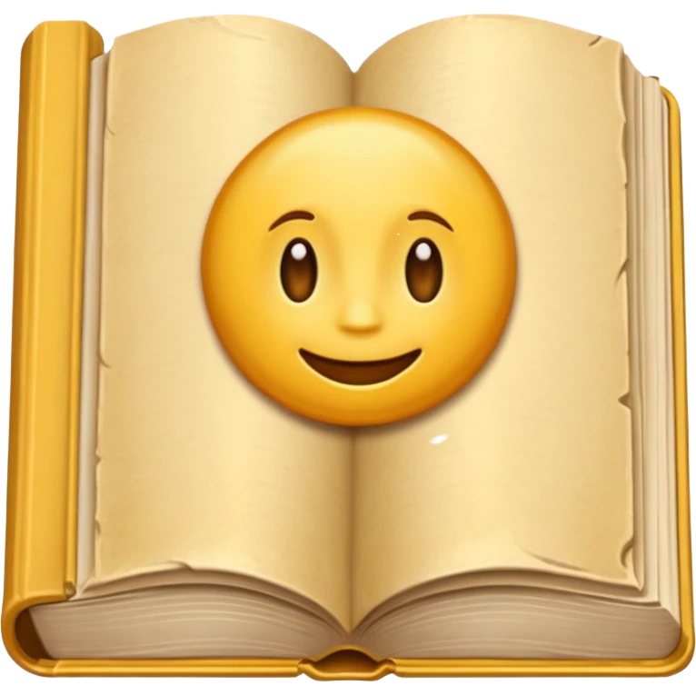 golden book emoji