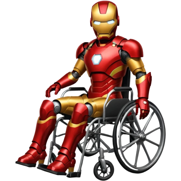 ironman on wheelchair  emoji