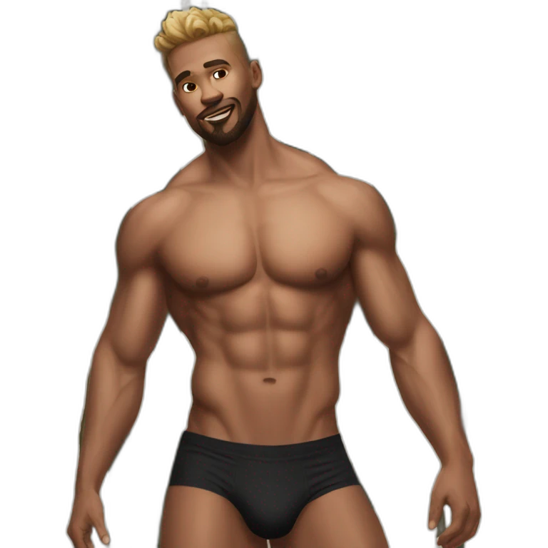 dom-king-Shirtless emoji