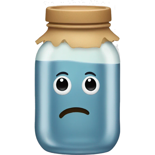 jar with liquid inside emoji