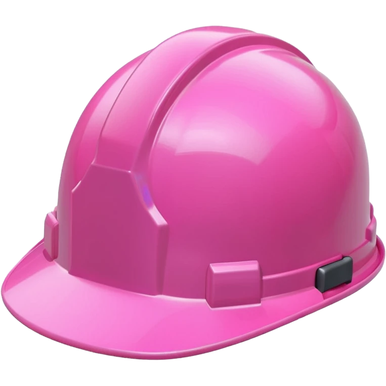 pink hard hat emoji