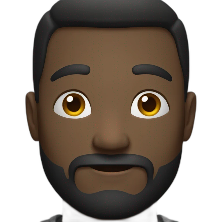 Homme en pose en t emoji