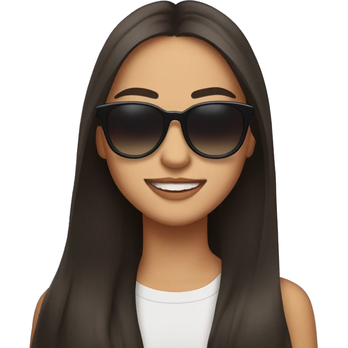 Olivia Rodrigo with sunglasses  emoji
