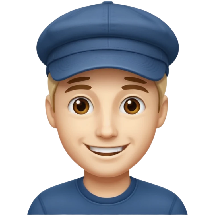 tom with cap  emoji