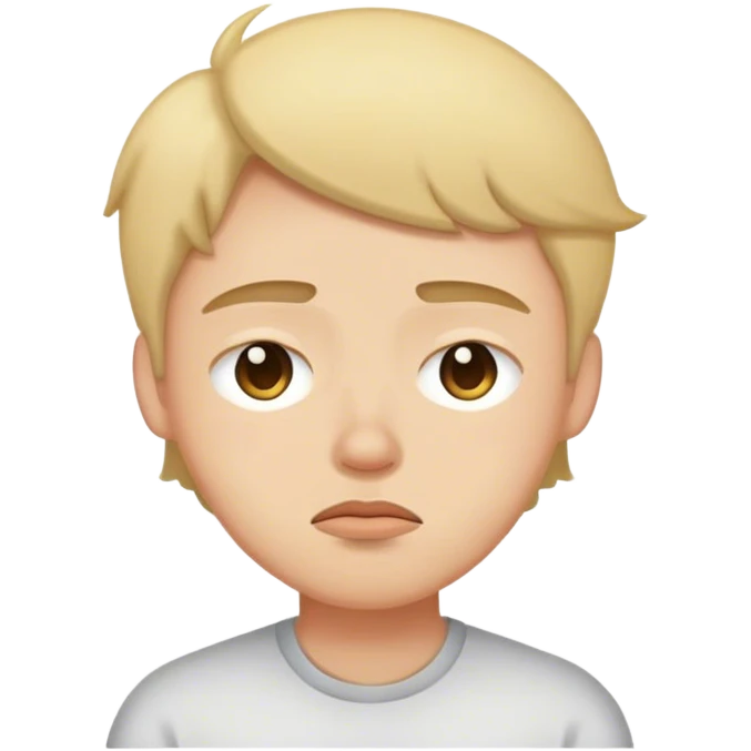 Sleepy face emoji