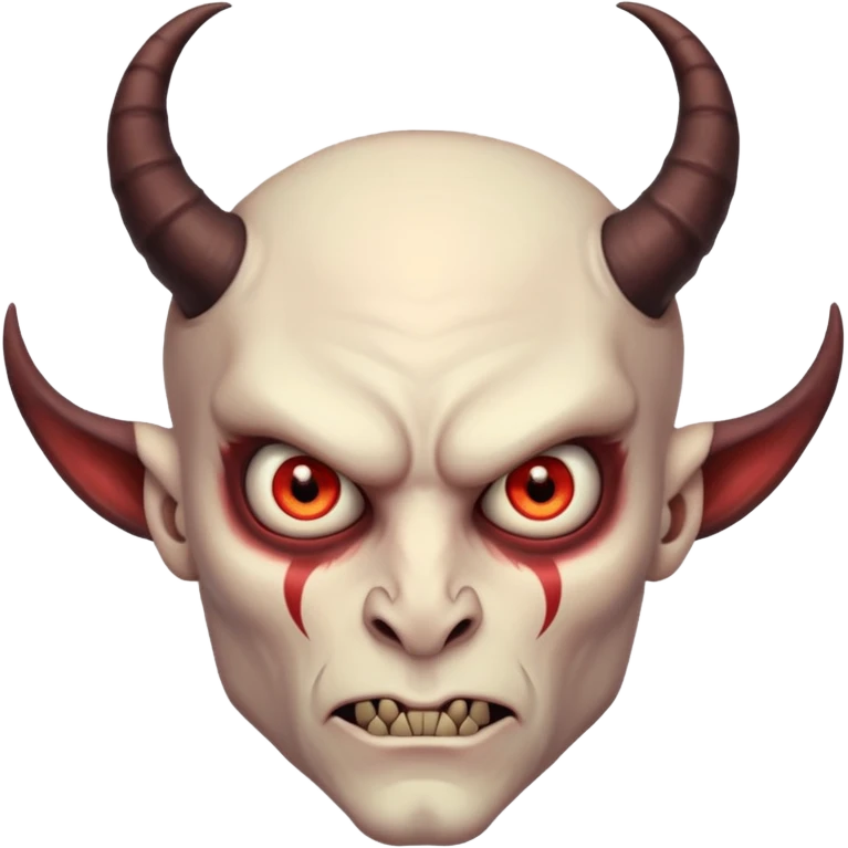 man with demon personality emoji