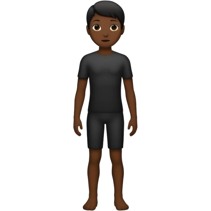 mas silohuette standing emoji