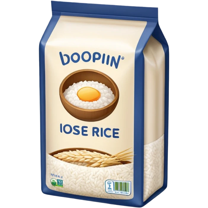 package of rice emoji