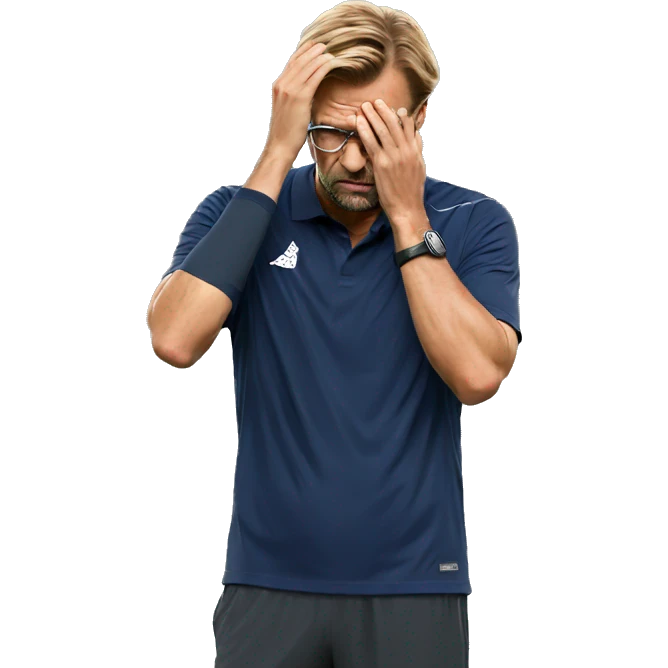 Klopp facepalm emoji