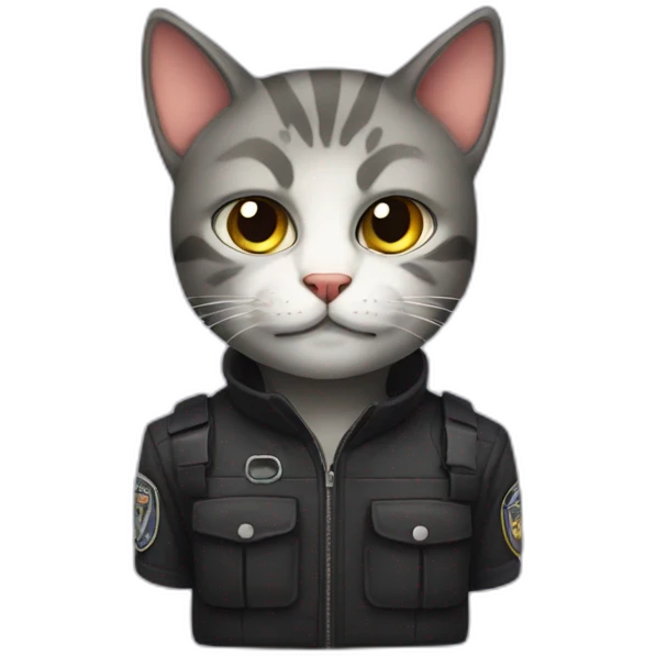 criminal cat emoji