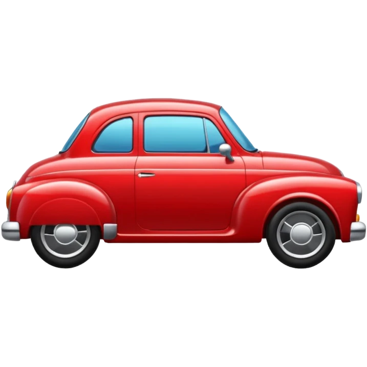 a red car emoji