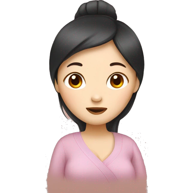 Pregnant Chinese women emoji