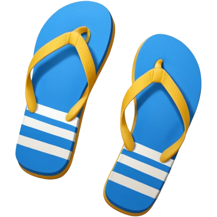 A pair of flip flops emoji