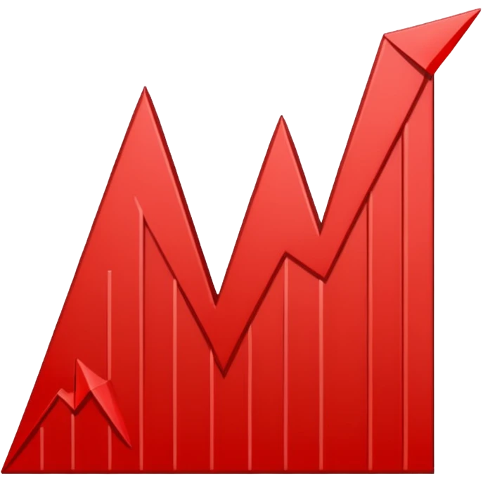 grafico a la baja emoji