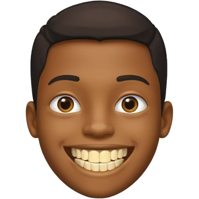 Garoto negro com black nudredcom dente de ouro emoji