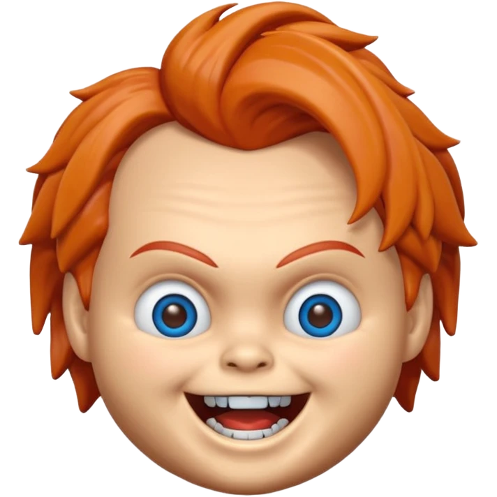 Un emojin de chuky emoji