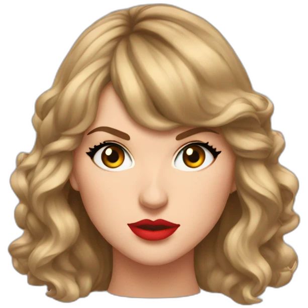taylor-swift-glare emoji