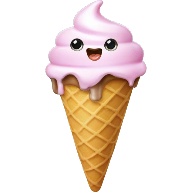 Licking icecream emoji