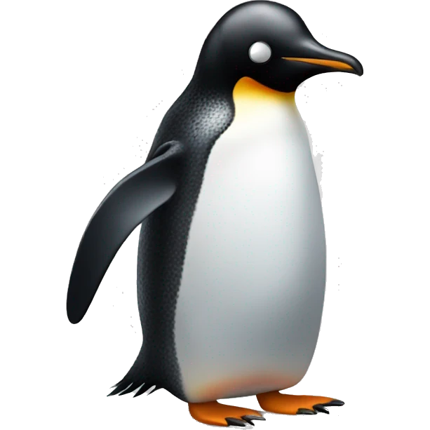 Awkward penguin  emoji